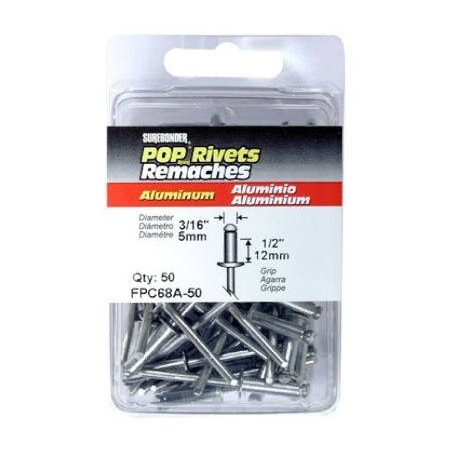 Fpc 50PK L ALU Rivet FPC68A-50